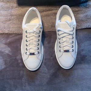 Jimmy Choo Men's Cash Ultra White Low Top